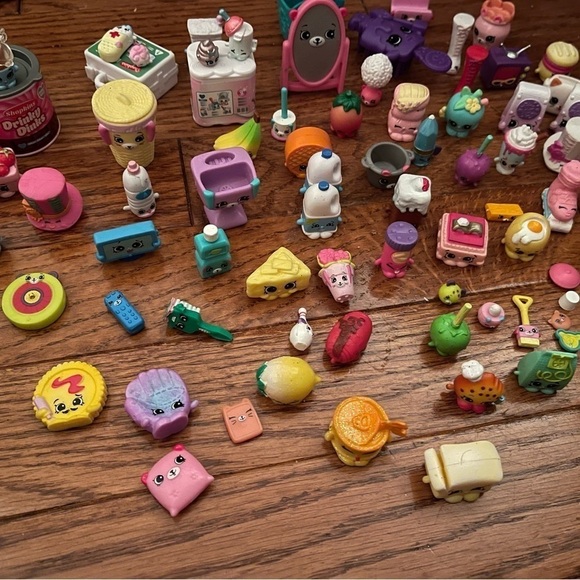 Shopkins Lot of 74 Pieces - Food, Furniture, Boots, and More. - Picture 1 of 6